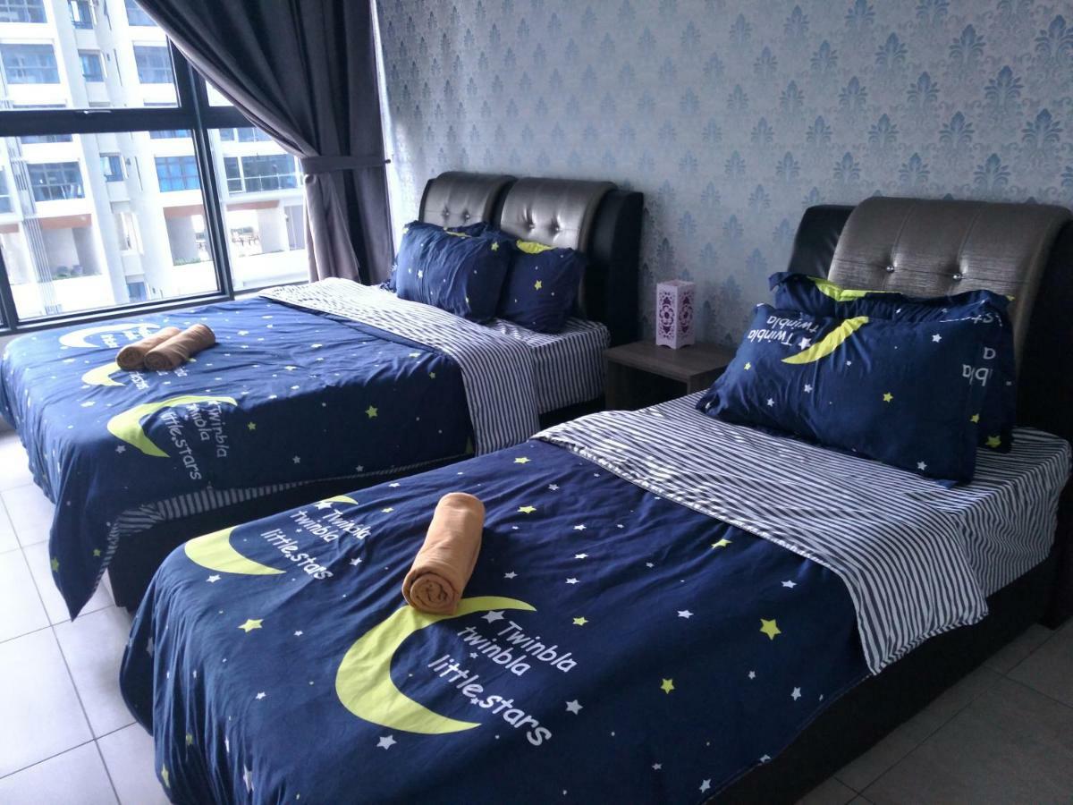 1100 négyzetméteres, 2 hálószobás, 2 saját fürdőszobával rendelkező Apartman Melaka városközpont te Kültér fotó